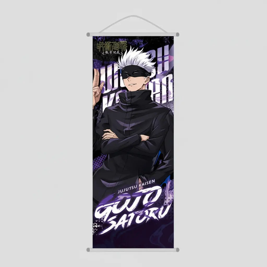 JUJUTSU KAISEN Gojo Satoru Hanging Scroll – Iconic Wall Decor