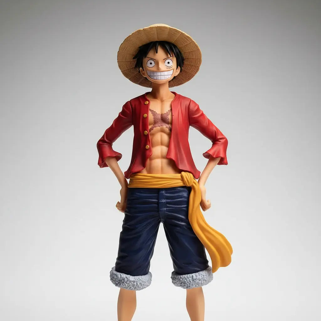 ONE PIECE Luffy 28cm Action Figure – Confident Smiley Edition