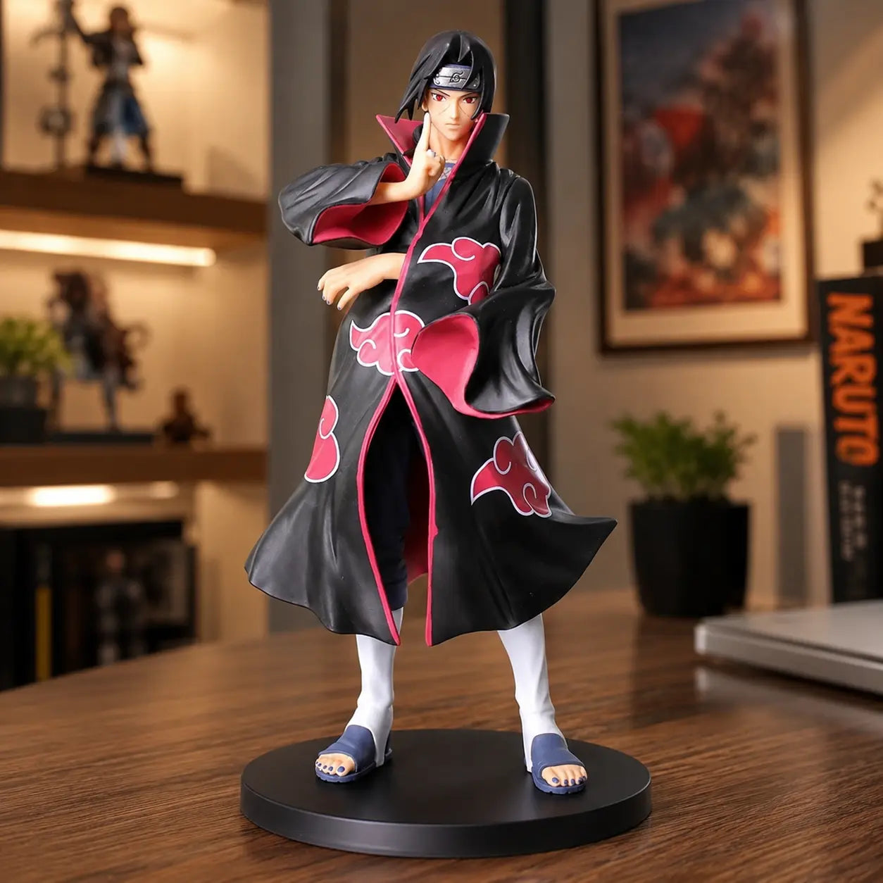 NARUTO Uchiha Itachi Akatsuki PVC Figure – GK Dress-Up Edition