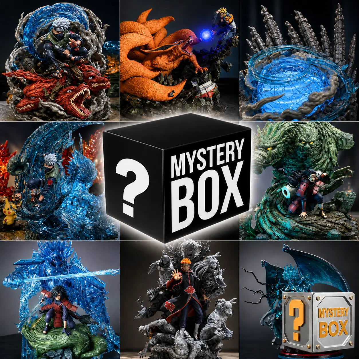 NARUTO Anime Figure Blind Box – Mystery Character Collection