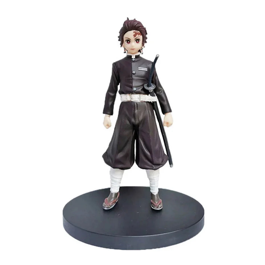 DEMON SLAYER Kamado Tanjirou & Nezuko 4PCS PVC Figures – Collector's Set