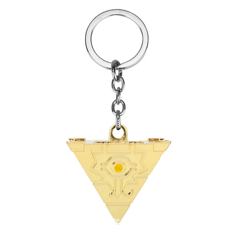 Yu-Gi-Oh! Yugi Muto Keychain – Big Size 3D Millennium Puzzle Pendant