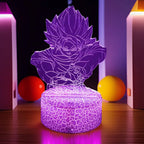 DRAGON BALL Z 3D LED Lamp – Goku, Vegeta & Gohan Super Saiyan Night Light
