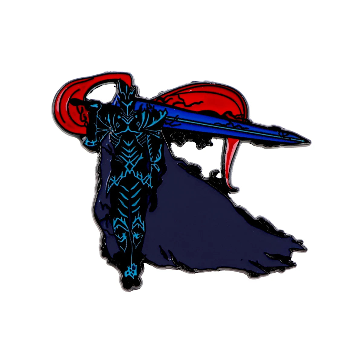 Anime Hunter Enamel Pin – Unisex Brooch for Fans