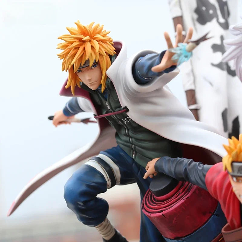 NARUTO [Legacy Trio] [Figure Set] – Naruto, Minato & Jiraiya | 40cm 1/6 Scale PVC