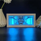 SOLO LEVELING Paper Cut Shadow Box – RGB LED Light Display