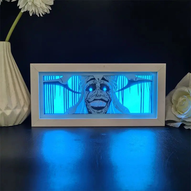 SOLO LEVELING Paper Cut Shadow Box – RGB LED Light Display