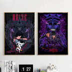 SOLO LEVELING Self-Adhesive Anime Poster – Wall Art for Collectors