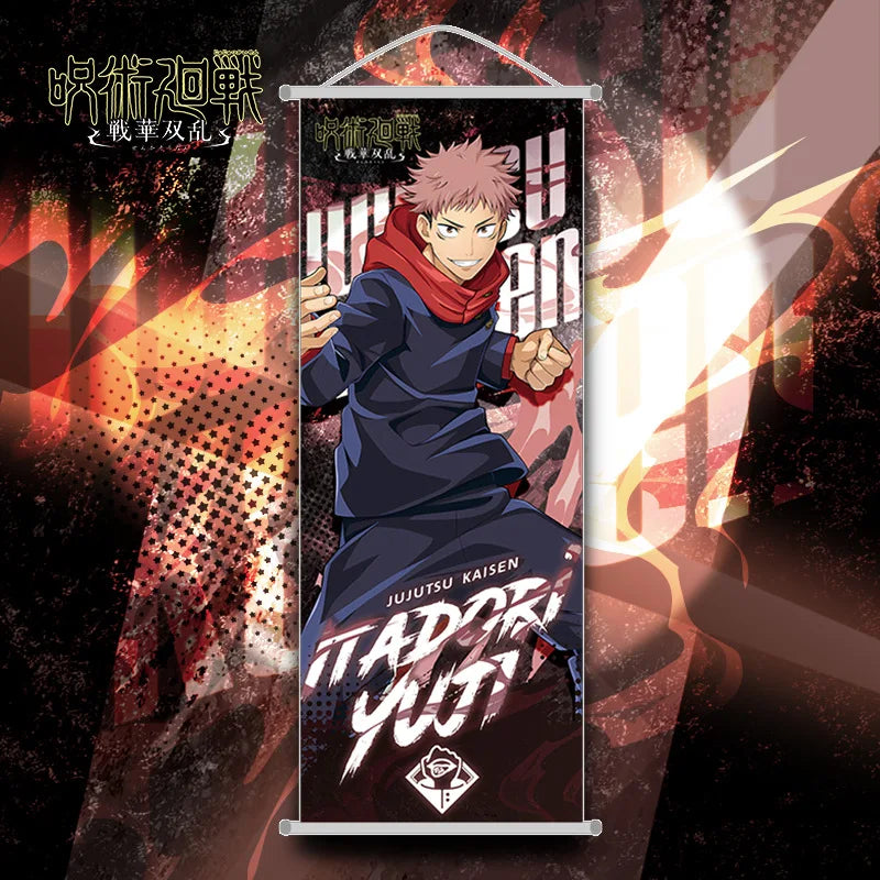 JUJUTSU KAISEN Gojo Satoru Hanging Scroll – Iconic Wall Decor