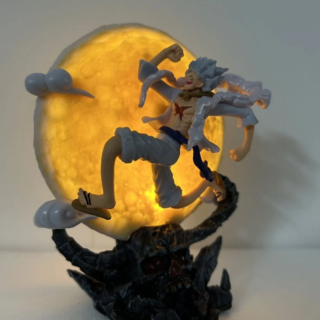 ONE PIECE Gear 5 Luffy PVC Figure – 14cm Flying to the Moon