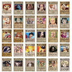 ONE PIECE Wanted Posters Stickers – 10/30/56 Pack Options
