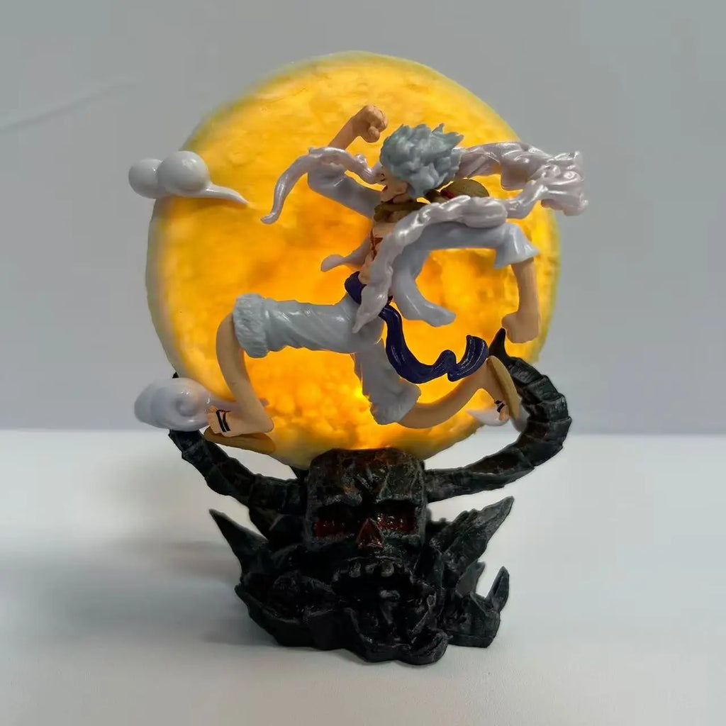 ONE PIECE Gear 5 Luffy PVC Figure – 14cm Flying to the Moon