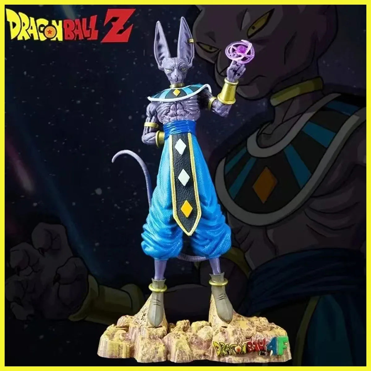 DRAGON BALL Z Beerus PVC Figure – 30cm God of Destruction Collector Statue