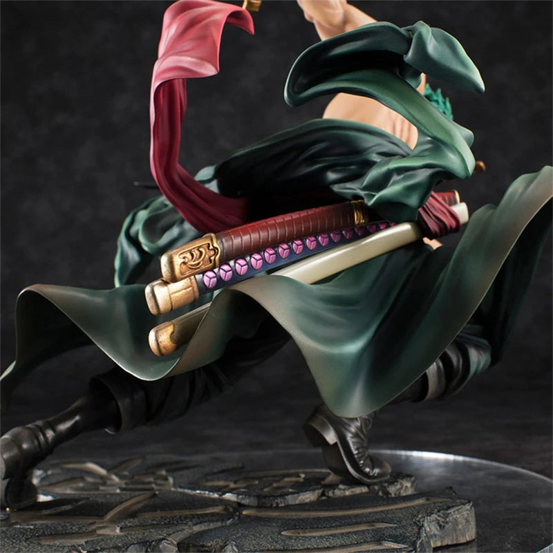 ONE PIECE Roronoa Zoro 10CM Figure – Three-Blade Edition