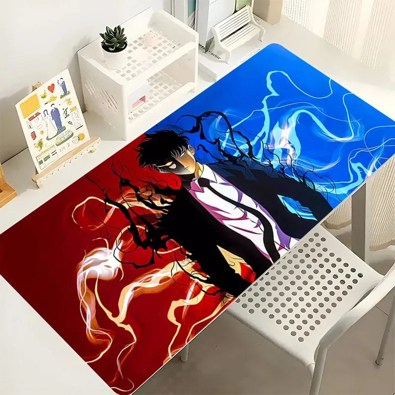 SOLO LEVELING Anime Mouse Pad – Extended Rubber Gaming Desk Mat