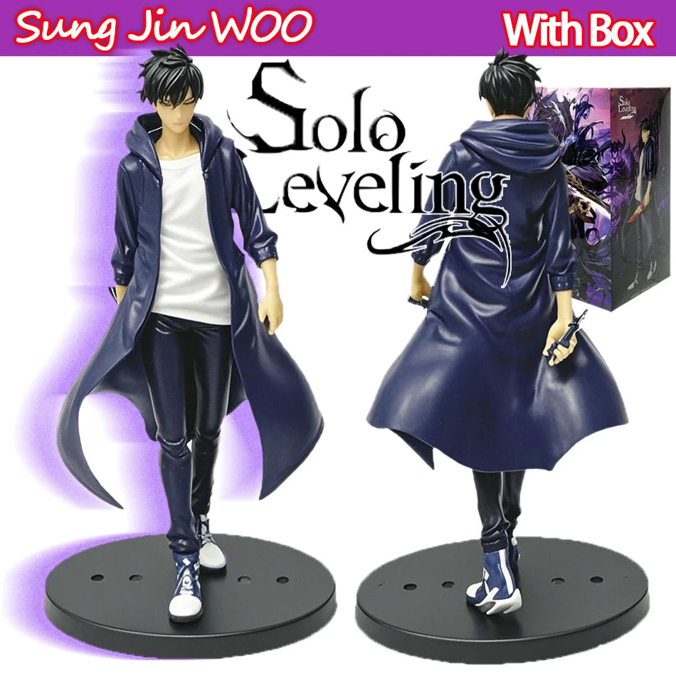SOLO LEVELING Sung Jin-Woo PVC Figure – 21cm Shadow Monarch Edition