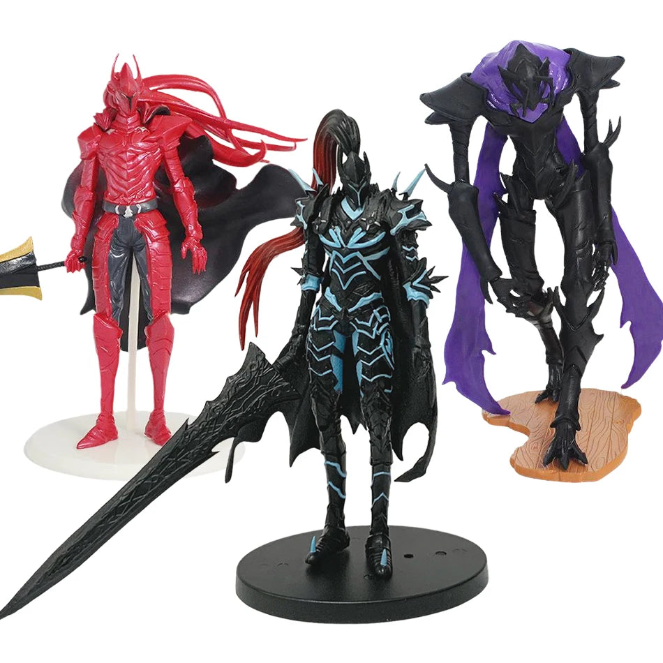 SOLO LEVELING Bloodred Knight PVC Figure – 17–21cm Collector Edition