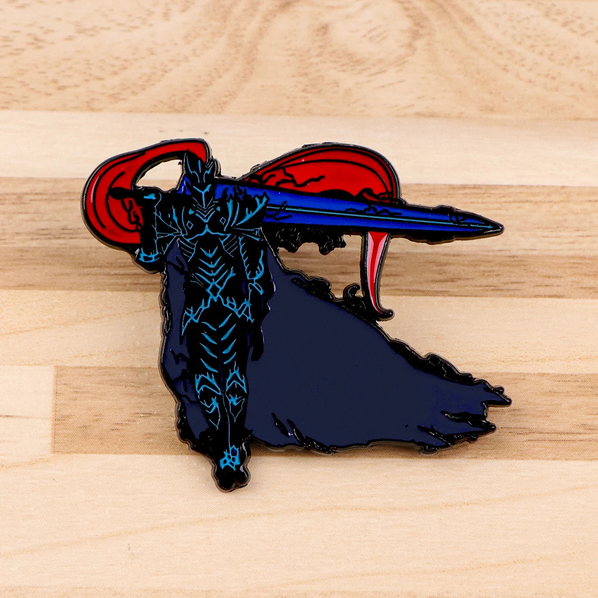 Anime Hunter Enamel Pin – Unisex Brooch for Fans