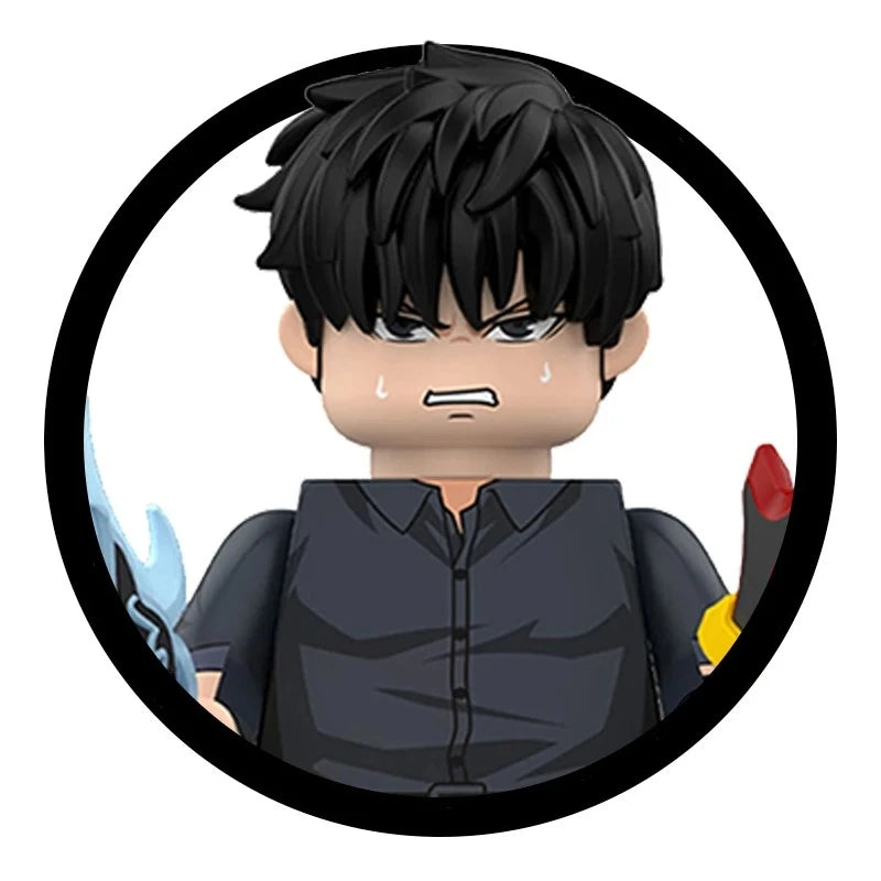 SOLO LEVELING Man's Hunter Level Up Mini Building Blocks – Collector's Set