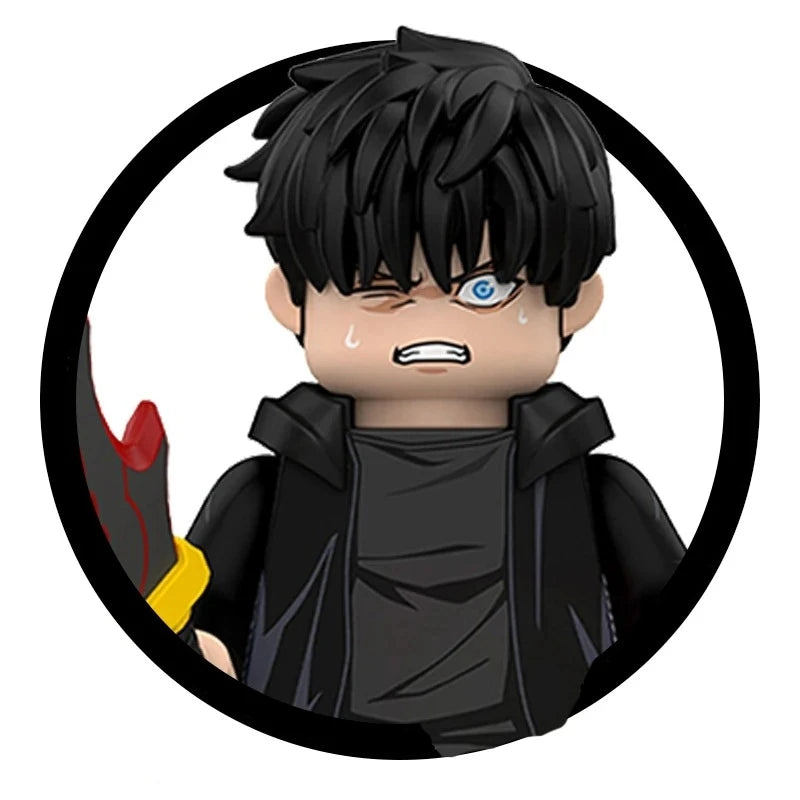 SOLO LEVELING Man's Hunter Level Up Mini Building Blocks – Collector's Set