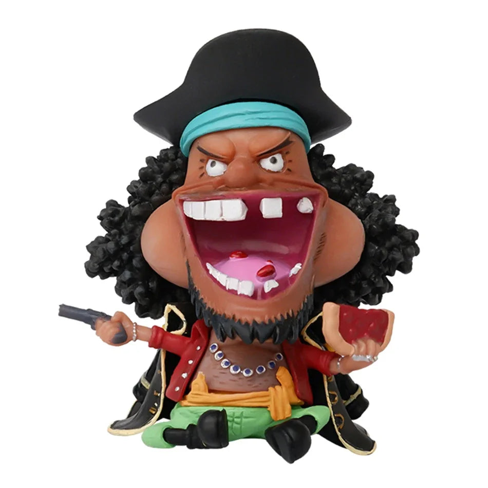 ONE PIECE Zoro & Luffy 9cm Figures – PVC Decor Collection