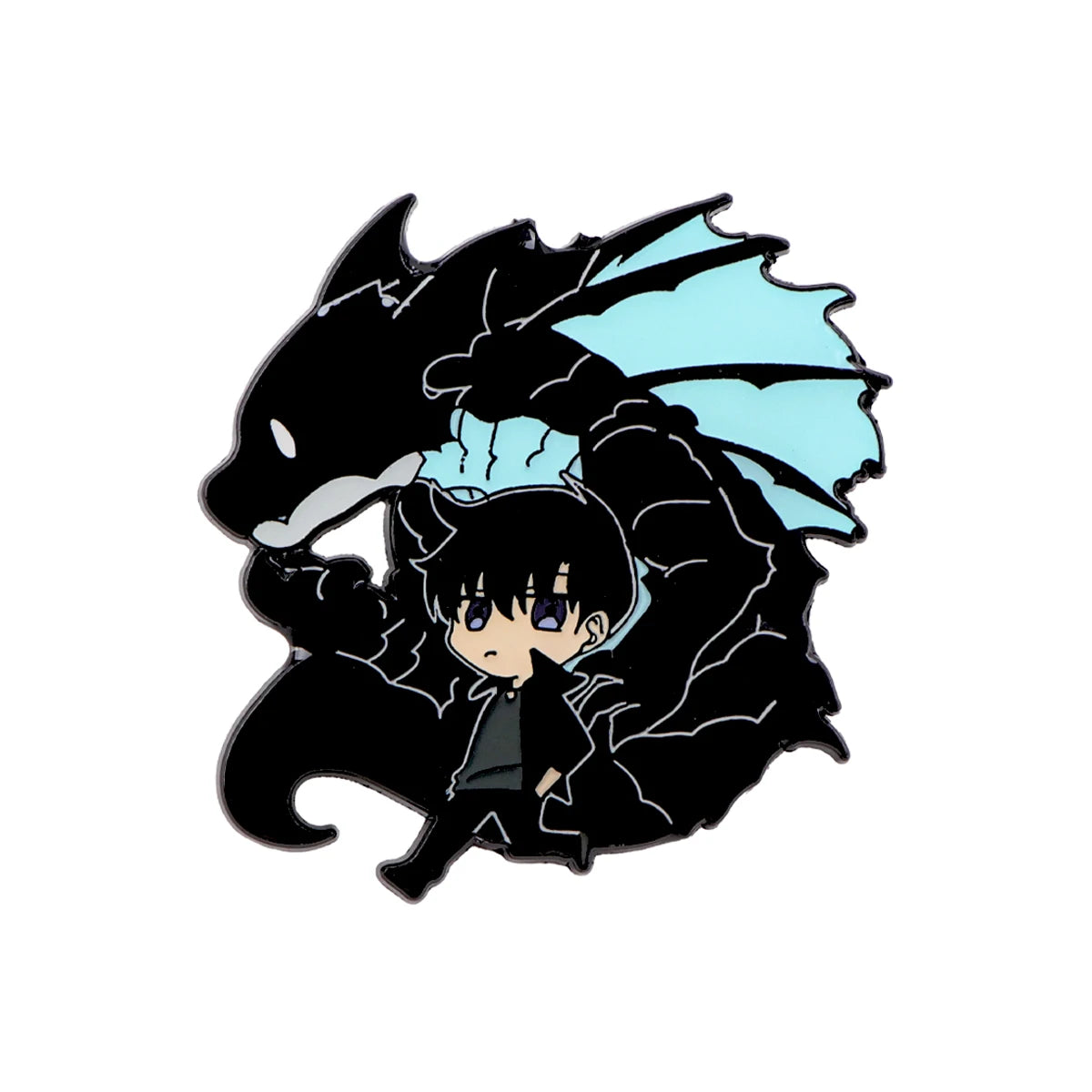 Anime Hunter Enamel Pin – Unisex Brooch for Fans