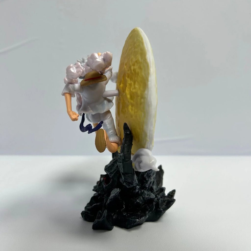 ONE PIECE Gear 5 Luffy PVC Figure – 14cm Flying to the Moon