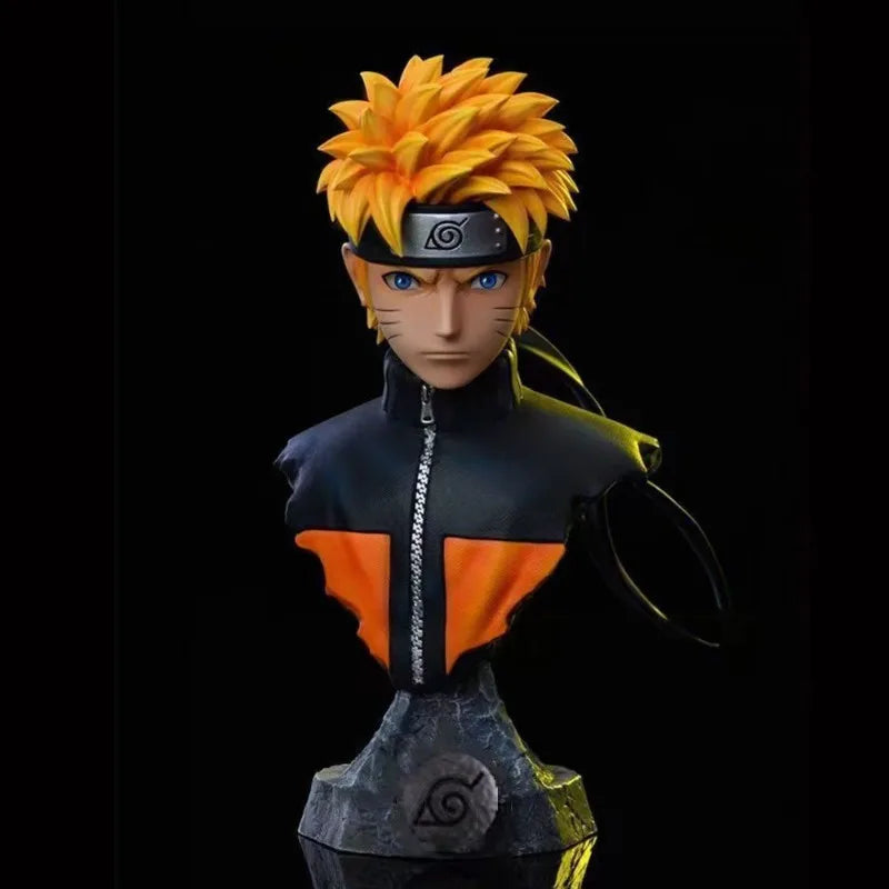 NARUTO Hand-Held Bust Figure – Naruto & Sasuke Collector Piece