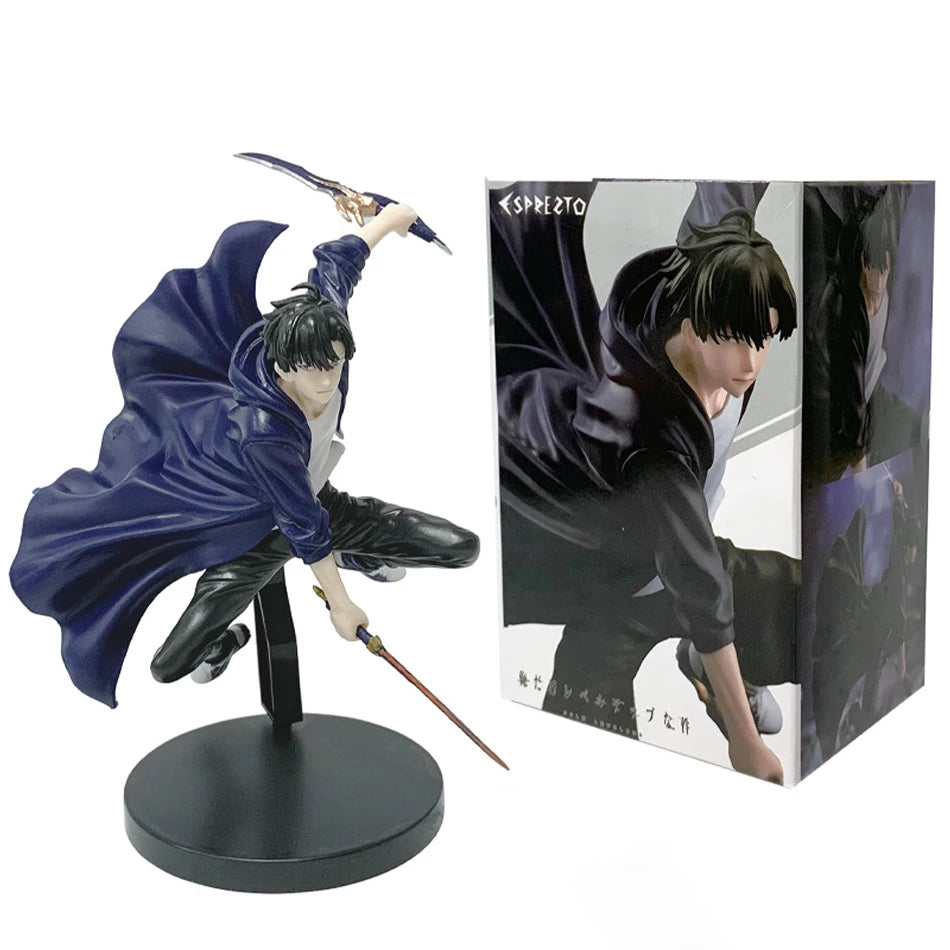 SOLO LEVELING Sung Jin-Woo PVC Figure – 21cm Shadow Monarch Edition