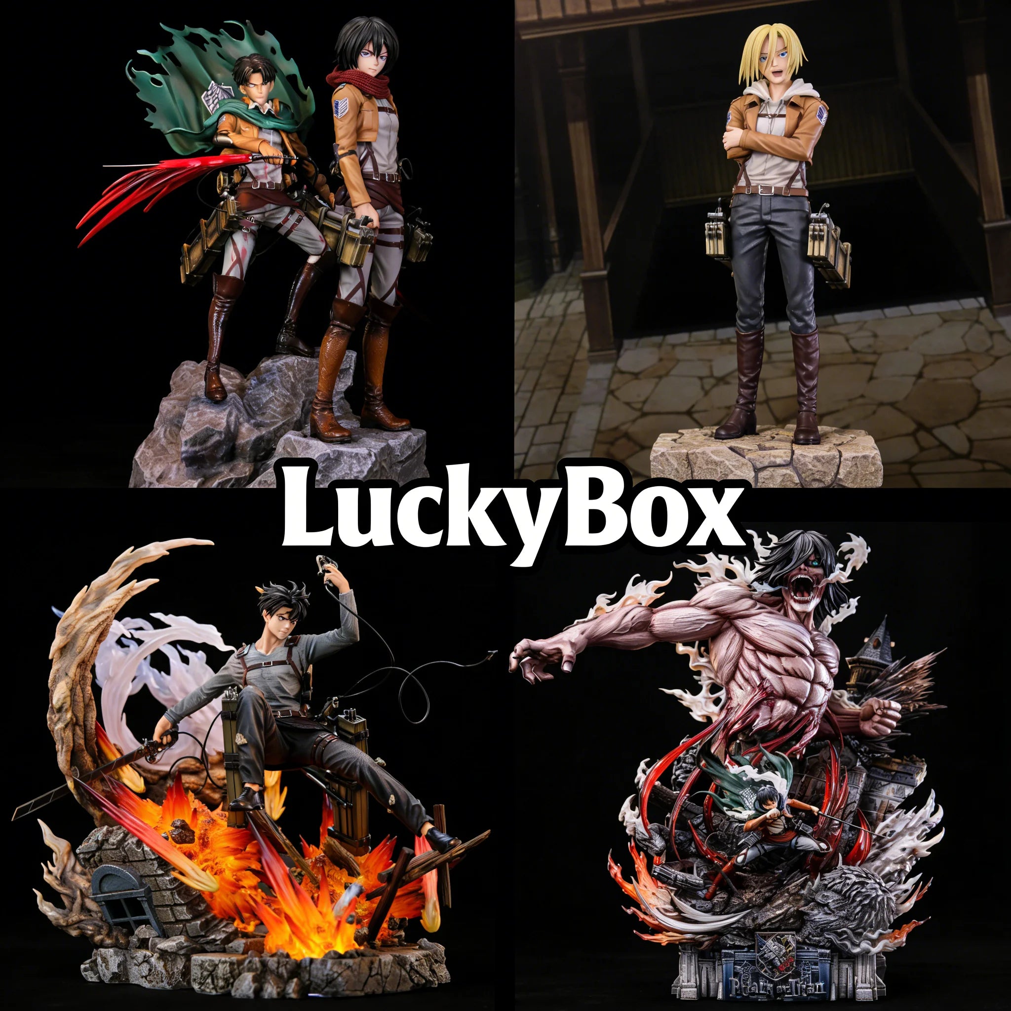 ATTACK ON TITAN Eren Yeager Blind Box – Mystery Collectible Figure