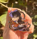 SOLO LEVELING Enamel Pin – Sung Jin-Woo Design
