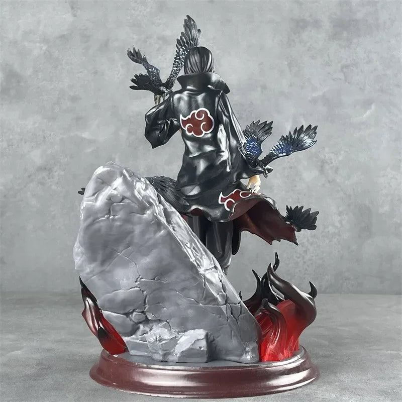 NARUTO Uchiha Itachi & Crow PVC Figure – 25cm Collector Edition