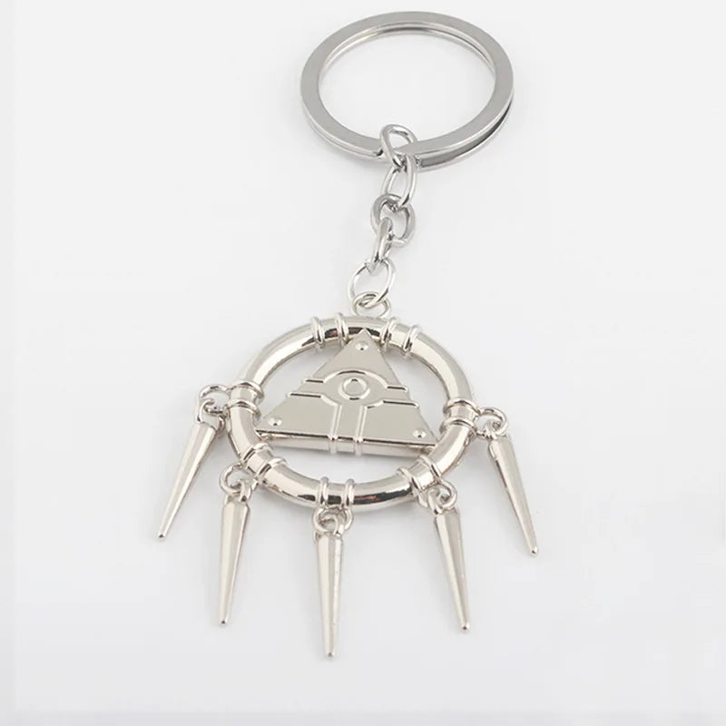 Yu-Gi-Oh! Yugi Muto Keychain – Big Size 3D Millennium Puzzle Pendant