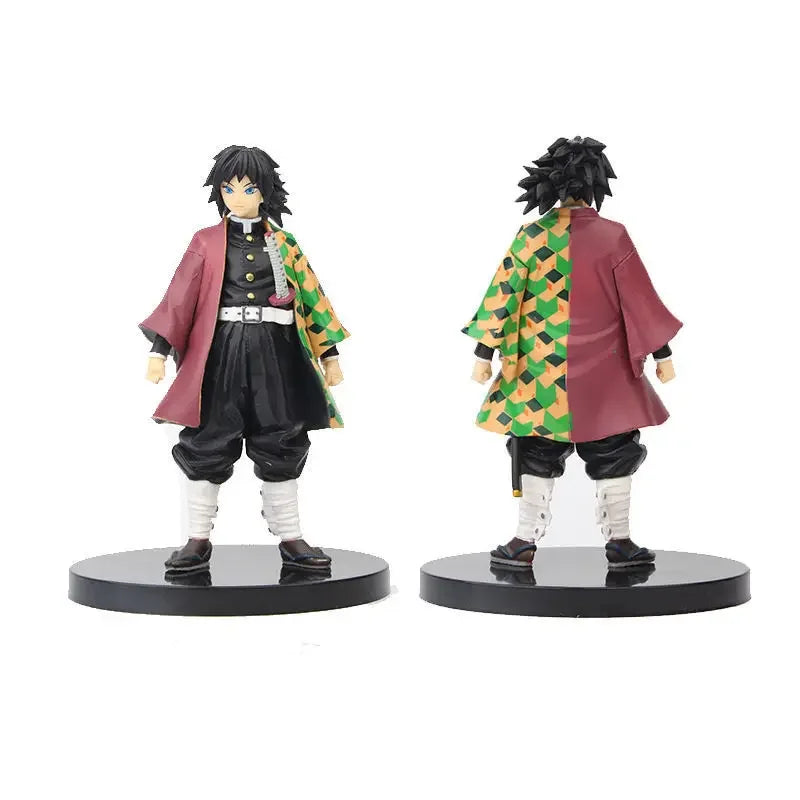 DEMON SLAYER Kamado Tanjirou & Nezuko 4PCS PVC Figures – Collector's Set