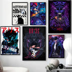 SOLO LEVELING Self-Adhesive Anime Poster – Wall Art for Collectors