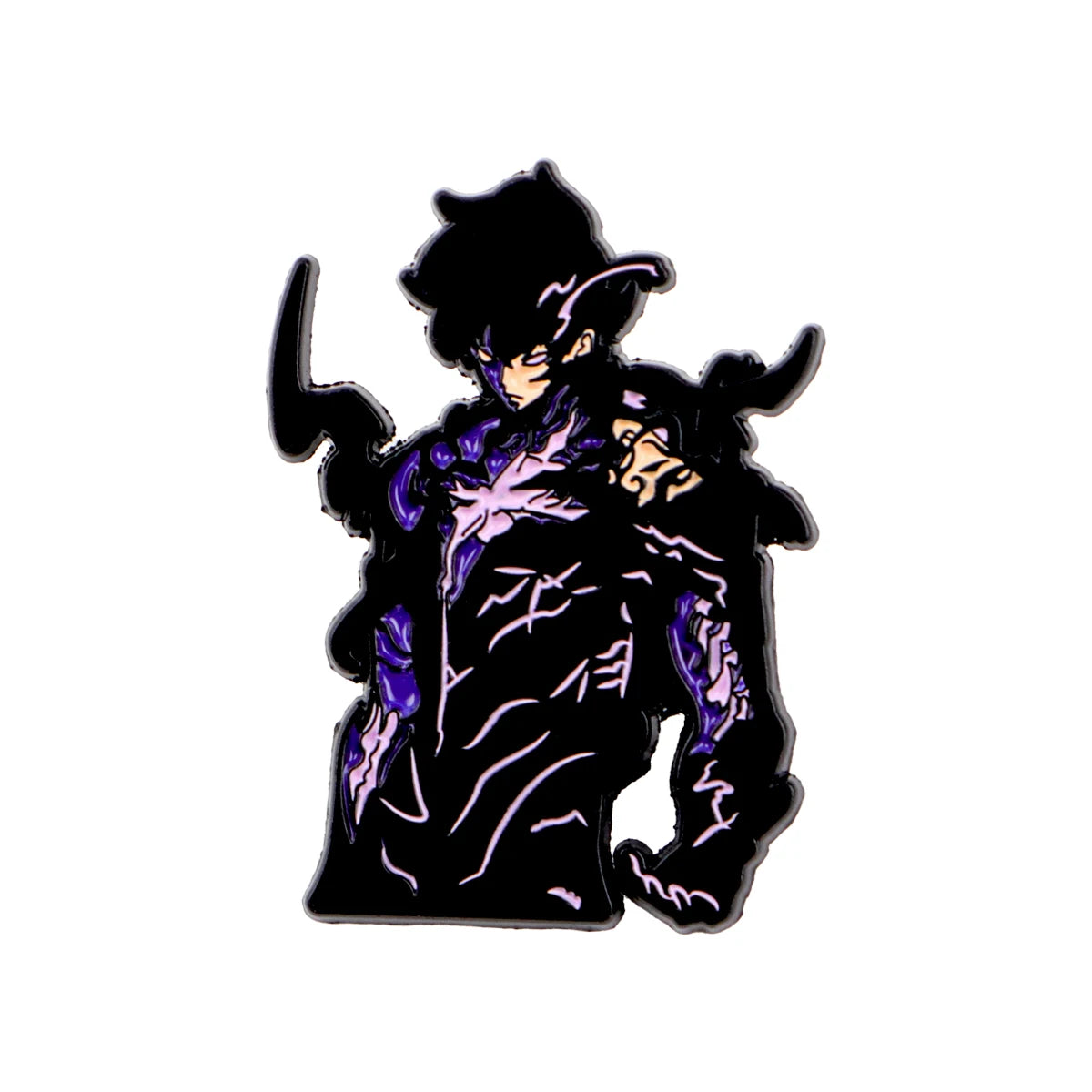 Anime Hunter Enamel Pin – Unisex Brooch for Fans