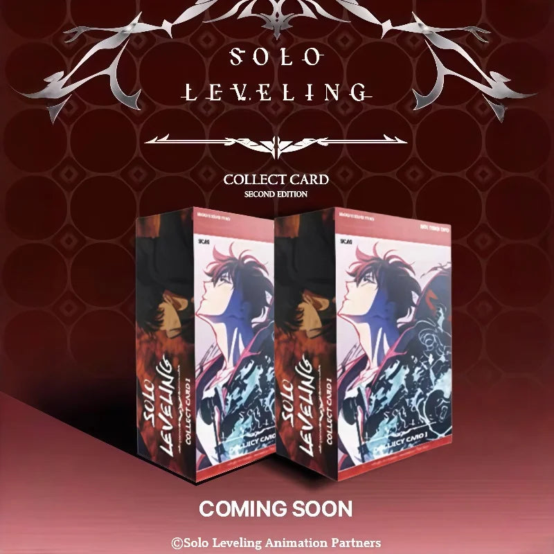 SOLO LEVELING Sung Jin-Woo Collectible Card – Genuine Korean Edition