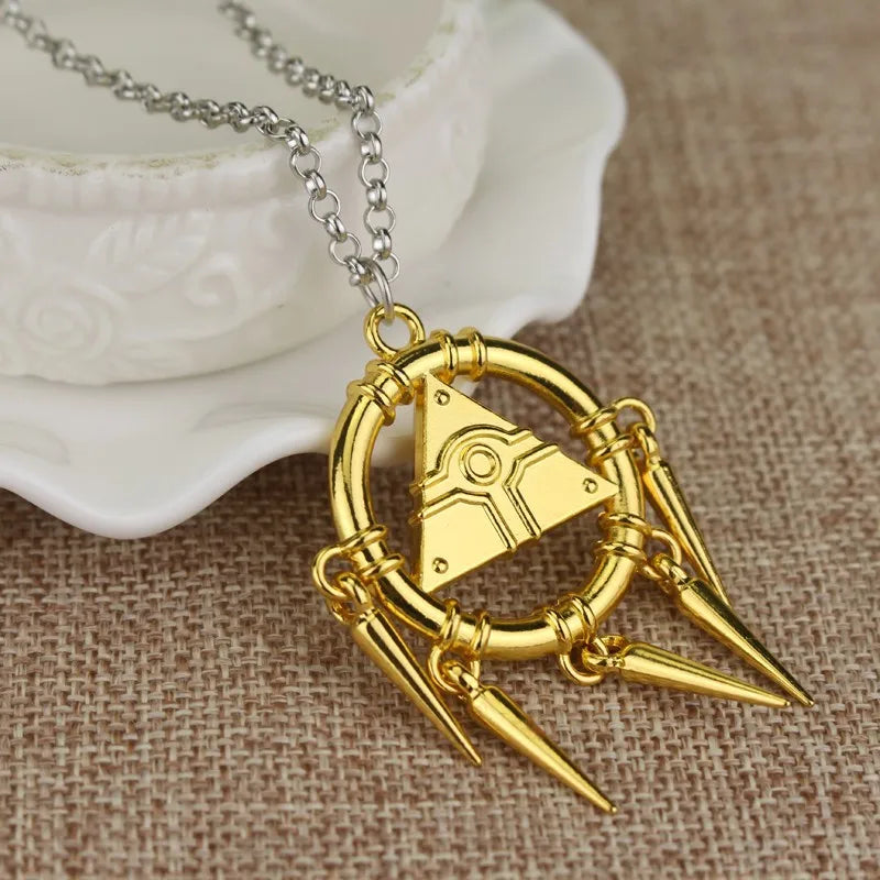 Yu-Gi-Oh! Yugi Muto Keychain – Big Size 3D Millennium Puzzle Pendant