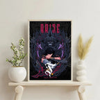 SOLO LEVELING Self-Adhesive Anime Poster – Wall Art for Collectors