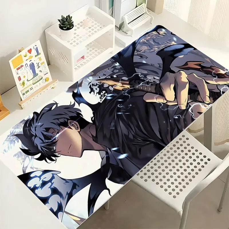 SOLO LEVELING Anime Mouse Pad – Extended Rubber Gaming Desk Mat