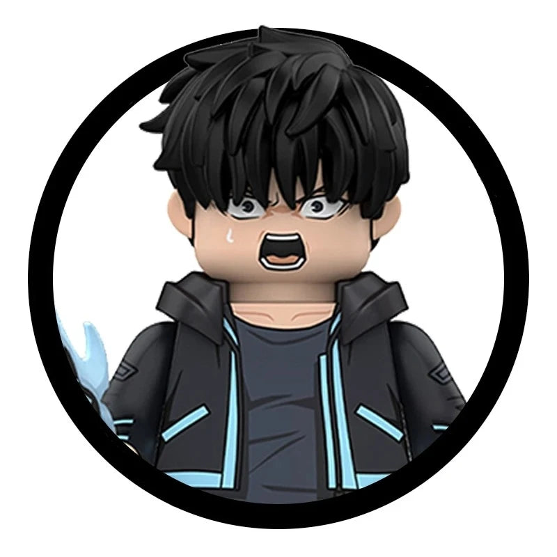 SOLO LEVELING Man's Hunter Level Up Mini Building Blocks – Collector's Set