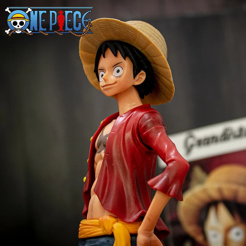 ONE PIECE Luffy 28cm Action Figure – Confident Smiley Edition