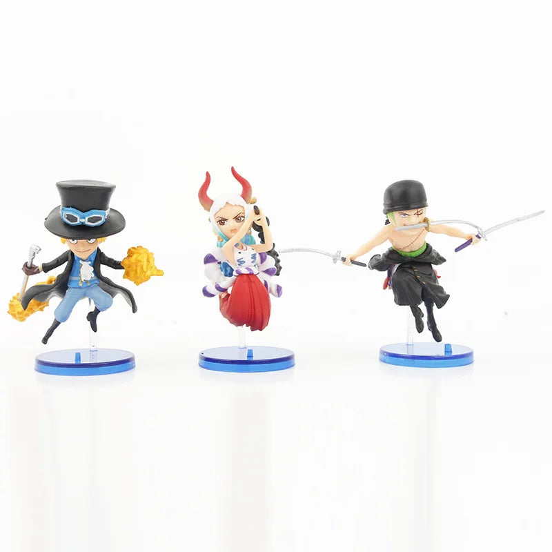 ONE PIECE 9pcs Set Figures – Collectible PVC Model Toys
