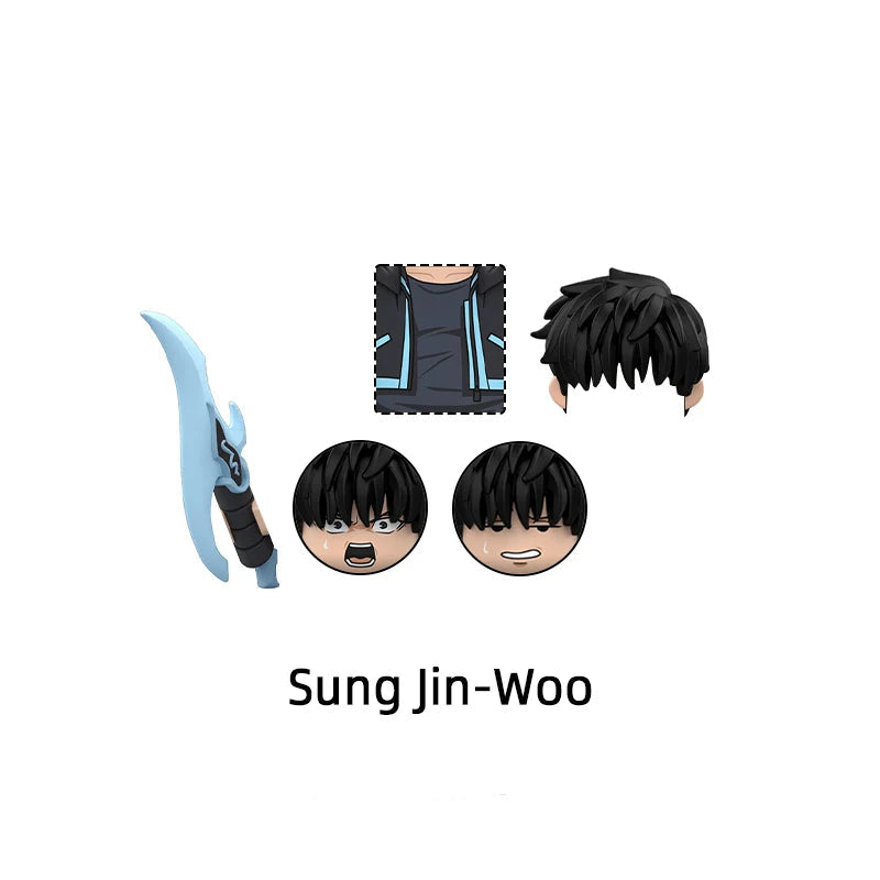 SOLO LEVELING Igris Model Block Set – Tank Leveling Edition