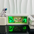 Anime Paper Cut Shadow Light Box – LED Night Lamp for Collectors