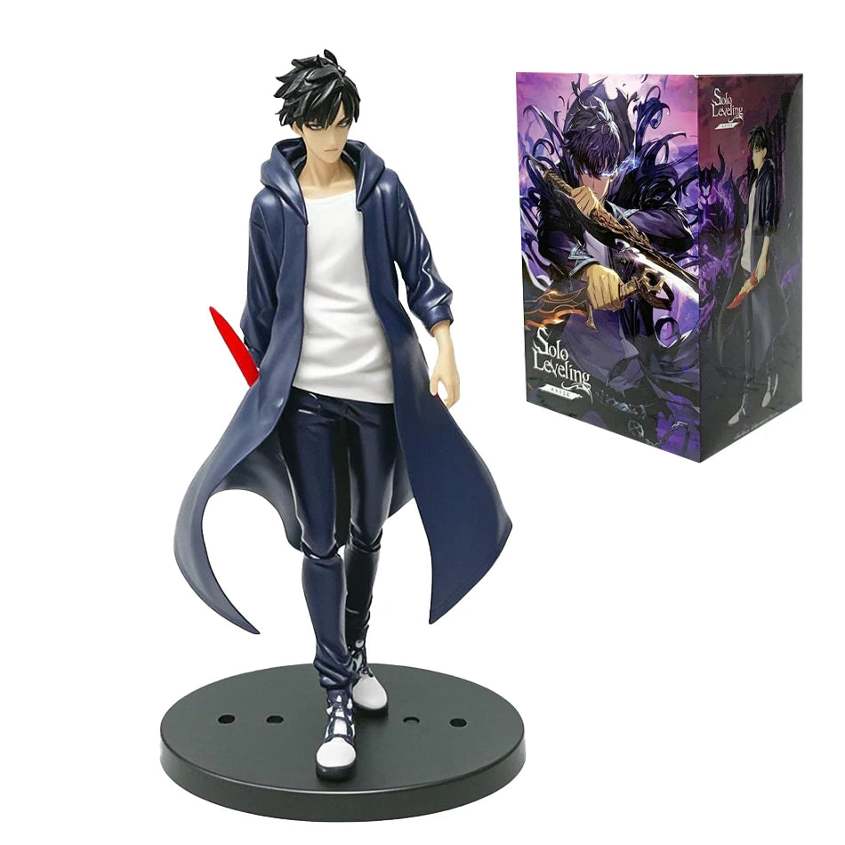 SOLO LEVELING Sung Jin-Woo PVC Figure – 21cm Shadow Monarch Edition