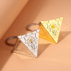 Yu-Gi-Oh! Yugi Muto Keychain – Big Size 3D Millennium Puzzle Pendant