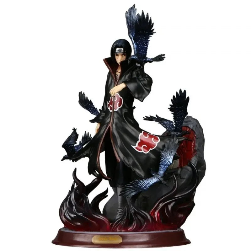 NARUTO Uchiha Itachi & Crow PVC Figure – 25cm Collector Edition