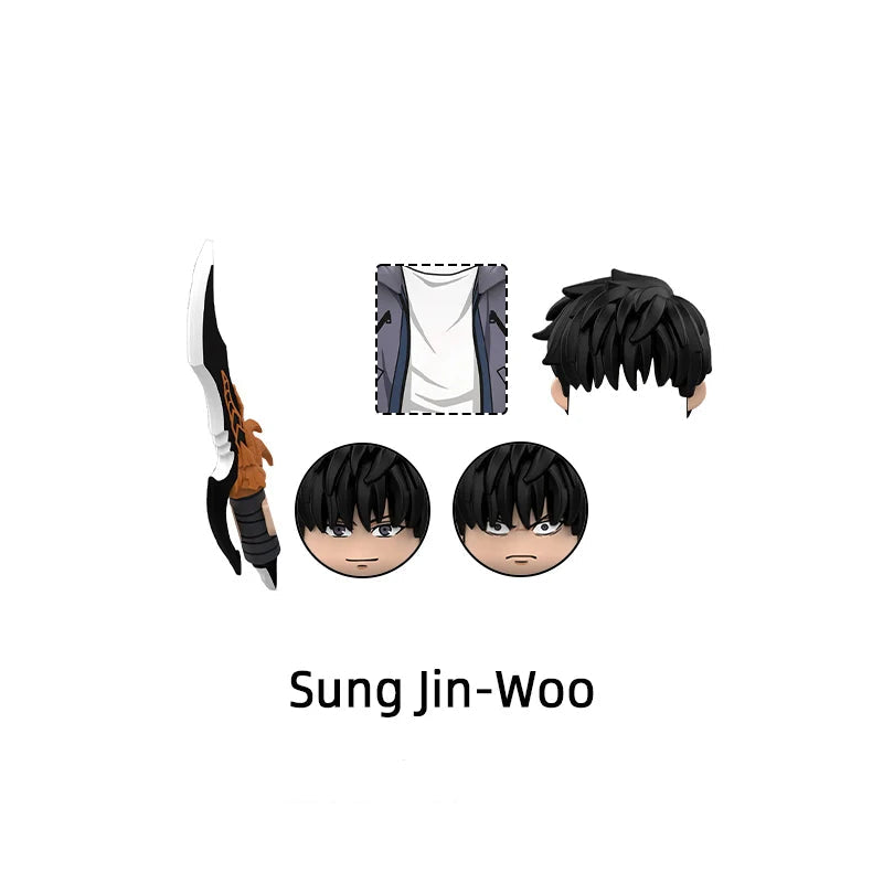 SOLO LEVELING Igris Model Block Set – Tank Leveling Edition