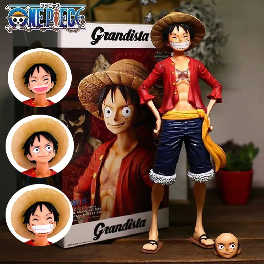 ONE PIECE Luffy 28cm Action Figure – Confident Smiley Edition